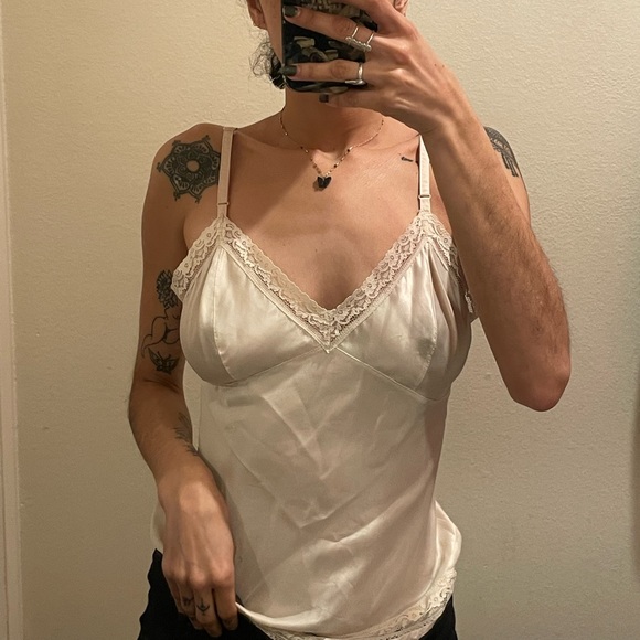Dior | Tops | Christian Dior Vintage Silk Cami Tank Top | Poshmark